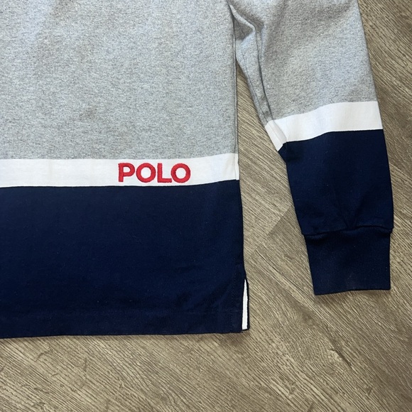 Polo‎ Ralph Lauren Rugby Crest Special Polo Shield Patch Shirt Classic Fit - Picture 11 of 11